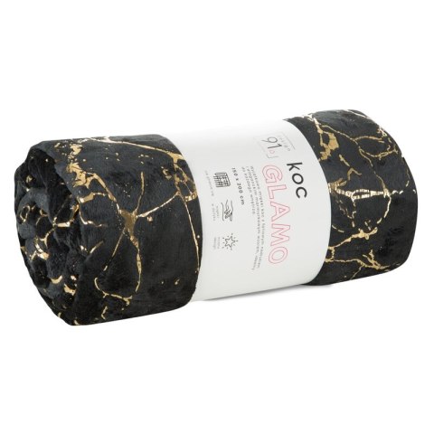 KOC D91 GLAMO 150 X 200 CM CZARNY KOC D91 GLAMO 150 X 200 CM CZARNY