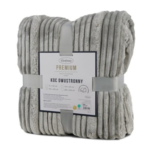 KOC NINA 220 X 200 CM SZARY KOC NINA 220 X 200 CM SZARY