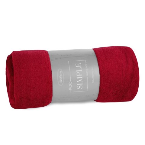 KOC SIMPLE1 150 X 200 CM BORDOWY