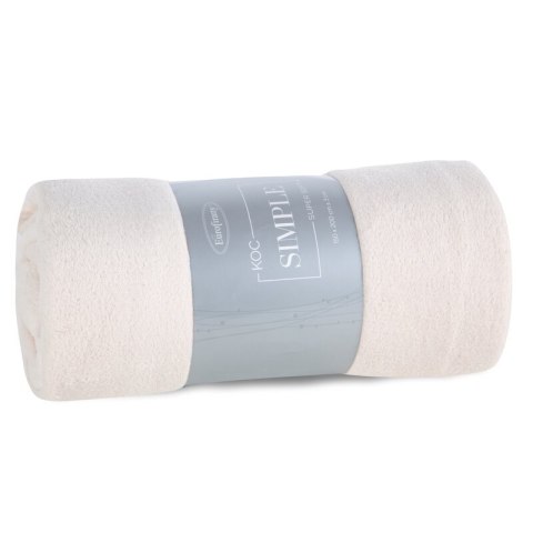 KOC SIMPLE1 150 X 200 CM KREMOWY KOC SIMPLE1 150 X 200 CM KREMOWY