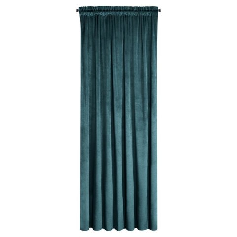 ZASŁONA GOTOWA D91 ROSA NA TAŚMIE 135 X 300 CM CIEMNOTURKUSOWY ZASŁONA GOTOWA D91 ROSA NA TAŚMIE 135 X 300 CM CIEMNOTURKUSOWY