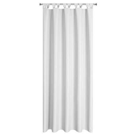 ZASŁONA GOTOWA GARDEN NA SZELKACH 155 X 220 CM BIAŁY ZASŁONA GOTOWA GARDEN NA SZELKACH 155 X 220 CM BIAŁY