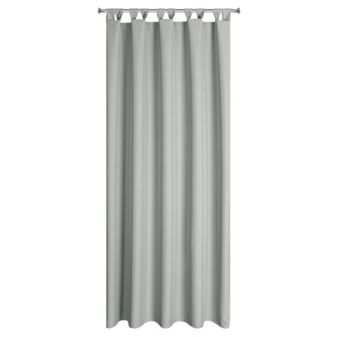 ZASŁONA GOTOWA GARDEN NA SZELKACH 155 X 240 CM SREBRNY ZASŁONA GOTOWA GARDEN NA SZELKACH 155 X 240 CM SREBRNY