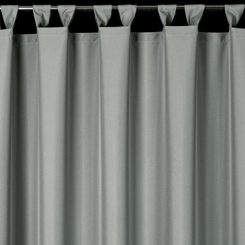 ZASŁONA GOTOWA GARDEN NA SZELKACH 155 X 240 CM SREBRNY ZASŁONA GOTOWA GARDEN NA SZELKACH 155 X 240 CM SREBRNY