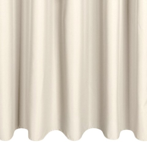 ZASŁONA GOTOWA GARDEN NA SZELKACH 155 X 260 CM JASNOBEŻOWY ZASŁONA GOTOWA GARDEN NA SZELKACH 155 X 260 CM JASNOBEŻOWY