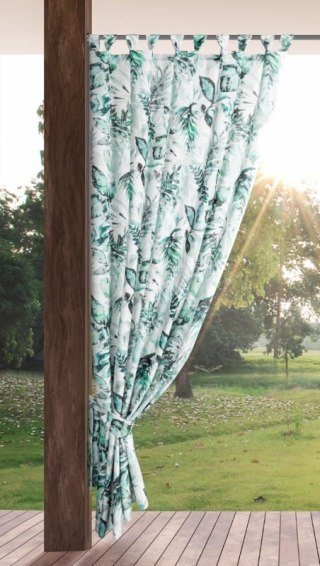 ZASŁONA GOTOWA GARDEN2 NA SZELKACH 155 X 200 CM BIAŁY