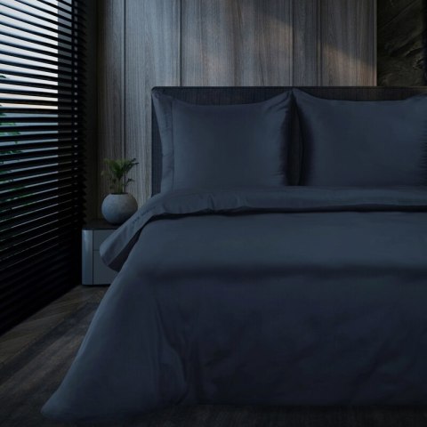 POŚCIEL ELEGANT1F 140 X 200 CM CIEMNOGRANATOWY