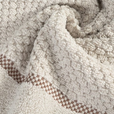 RĘCZNIK CALEB (12) 70 X 140 CM BEŻOWY