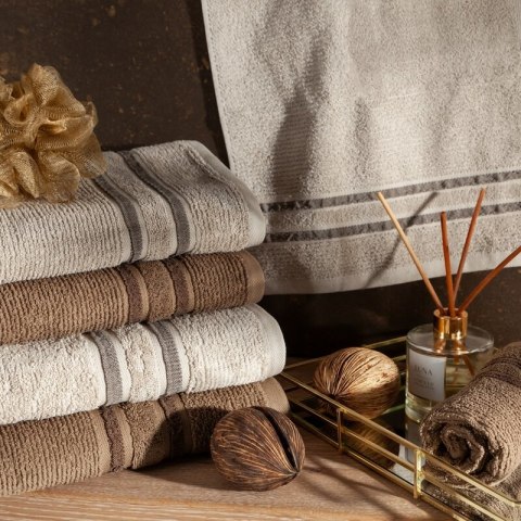 RĘCZNIK DINA (02) 30 X 50 CM SREBRNY