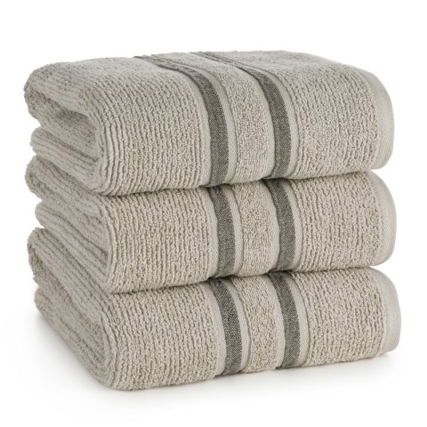 RĘCZNIK DINA (03) 50 X 90 CM JASNOBEŻOWY