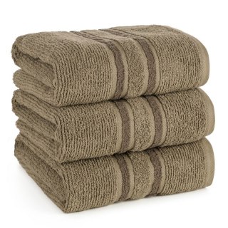 RĘCZNIK DINA (06) 30 X 50 CM CIEMNOBEŻOWY