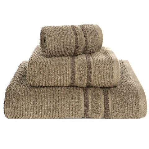 RĘCZNIK DINA (06) 30 X 50 CM CIEMNOBEŻOWY