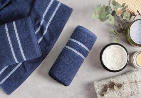 RĘCZNIK DINA (09) 50 X 90 CM GRANATOWY