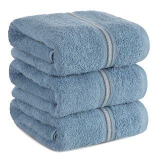 RĘCZNIK TRIS (07) 70 X 140 CM NIEBIESKI