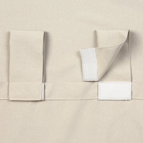 ZASŁONA GOTOWA GARDEN NA SZELKACH 155 X 220 CM JASNOBEŻOWY