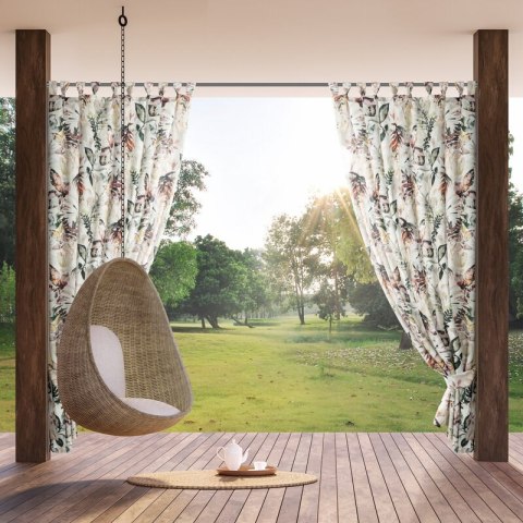 ZASŁONA GOTOWA GARDEN2 NA SZELKACH 155 X 220 CM BIAŁY ZASŁONA GOTOWA GARDEN2 NA SZELKACH 155 X 220 CM BIAŁY
