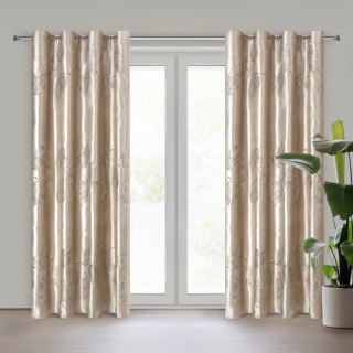 ZASŁONA GOTOWA IDALIA 140 X 250 CM BEŻOWY
