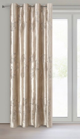 ZASŁONA GOTOWA IDALIA 140 X 250 CM BEŻOWY