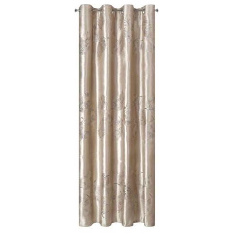 ZASŁONA GOTOWA IDALIA 140 X 250 CM BEŻOWY ZASŁONA GOTOWA IDALIA 140 X 250 CM BEŻOWY