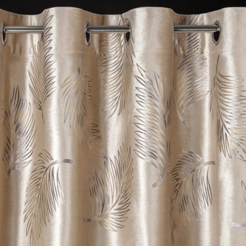 ZASŁONA GOTOWA IDALIA 140 X 250 CM BEŻOWY ZASŁONA GOTOWA IDALIA 140 X 250 CM BEŻOWY