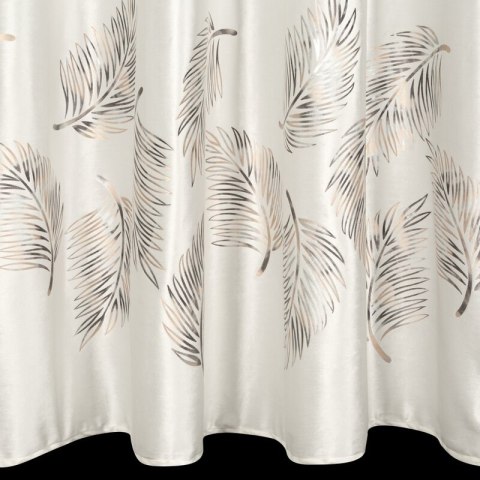 ZASŁONA GOTOWA IDALIA 140 X 250 CM KREMOWY ZASŁONA GOTOWA IDALIA 140 X 250 CM KREMOWY