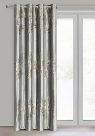 ZASŁONA GOTOWA IDALIA 140 X 250 CM SREBRNY