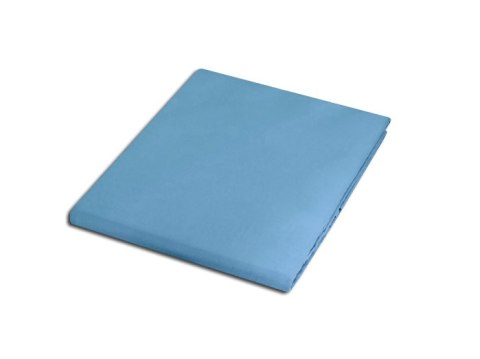 Prześcieradło satyna bawełniana niebieski 009/200x220 Prześcieradło satyna bawełniana niebieski 009/200x220