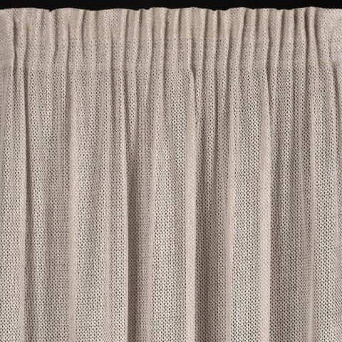 ZASŁONA GOTOWA ALEKSA NA TAŚMIE 140 X 270 CM BEŻOWY ZASŁONA GOTOWA ALEKSA NA TAŚMIE 140 X 270 CM BEŻOWY