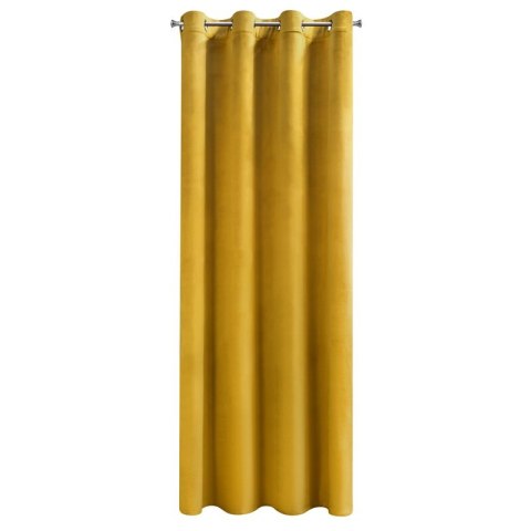ZASŁONA GOTOWA D91 ROSA 140 X 250 CM MUSZTARDOWY ZASŁONA GOTOWA D91 ROSA 140 X 250 CM MUSZTARDOWY