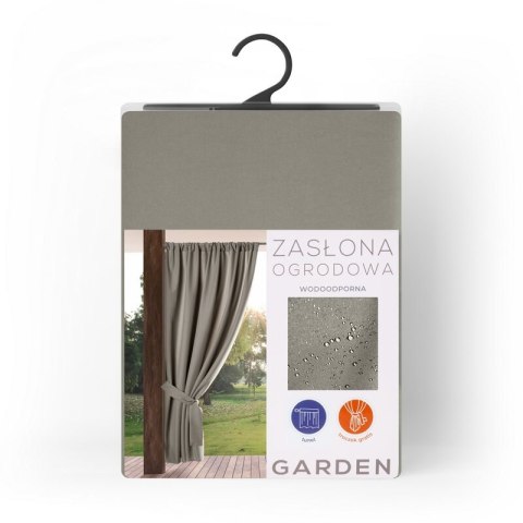 ZASŁONA GOTOWA GARDEN NA TAŚMIE 155 X 200 CM BEŻOWY ZASŁONA GOTOWA GARDEN NA TAŚMIE 155 X 200 CM BEŻOWY