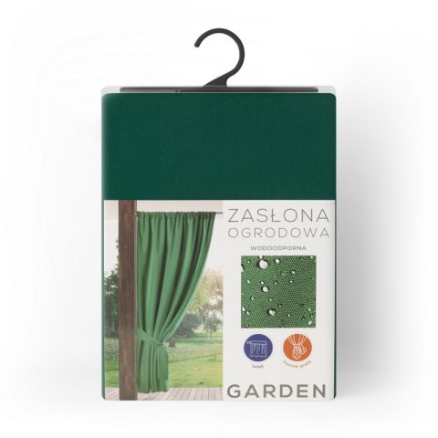 ZASŁONA GOTOWA GARDEN NA TAŚMIE 155 X 200 CM CIEMNOZIELONY ZASŁONA GOTOWA GARDEN NA TAŚMIE 155 X 200 CM CIEMNOZIELONY