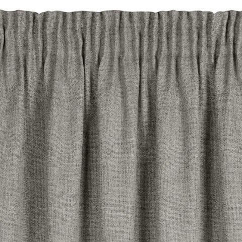 ZASŁONA GOTOWA JULA2 NA TAŚMIE 140 X 270 CM CIEMNOBEŻOWY ZASŁONA GOTOWA JULA2 NA TAŚMIE 140 X 270 CM CIEMNOBEŻOWY