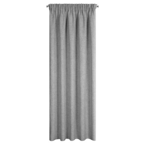 ZASŁONA GOTOWA JULA2 NA TAŚMIE 140 X 270 CM SREBRNY ZASŁONA GOTOWA JULA2 NA TAŚMIE 140 X 270 CM SREBRNY