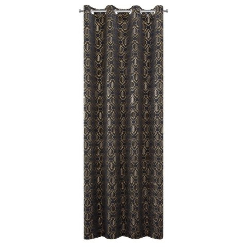 ZASŁONA GOTOWA KAJA 135 X 250 CM CZARNY ZASŁONA GOTOWA KAJA 135 X 250 CM CZARNY