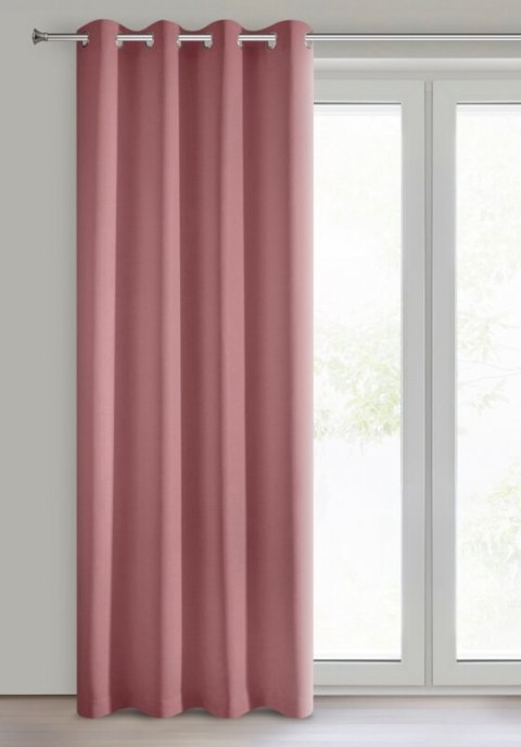 ZASŁONA GOTOWA RITA 140 X 250 CM CIEMNORÓŻOWY ZASŁONA GOTOWA RITA 140 X 250 CM CIEMNORÓŻOWY