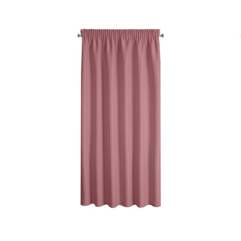 ZASŁONA GOTOWA RITA NA TAŚMIE 140 X 175 CM CIEMNORÓŻOWY ZASŁONA GOTOWA RITA NA TAŚMIE 140 X 175 CM CIEMNORÓŻOWY