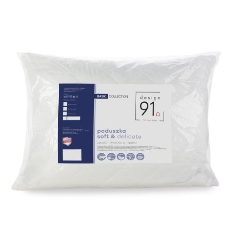 PODUSZKA DESIGN91 70 X 90 CM BIAŁY