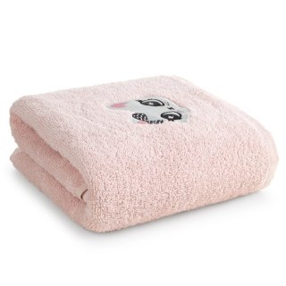 RĘCZNIK DZIECIĘCY BABY72 70 X 140 CM RÓŻOWY