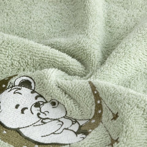 RĘCZNIK DZIECIĘCY BABY74 100 X 100 CM MIĘTOWY