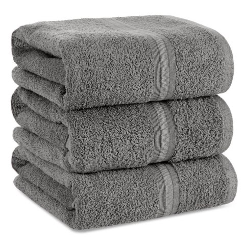 RĘCZNIK TRIS (08) 70 X 140 CM STALOWY