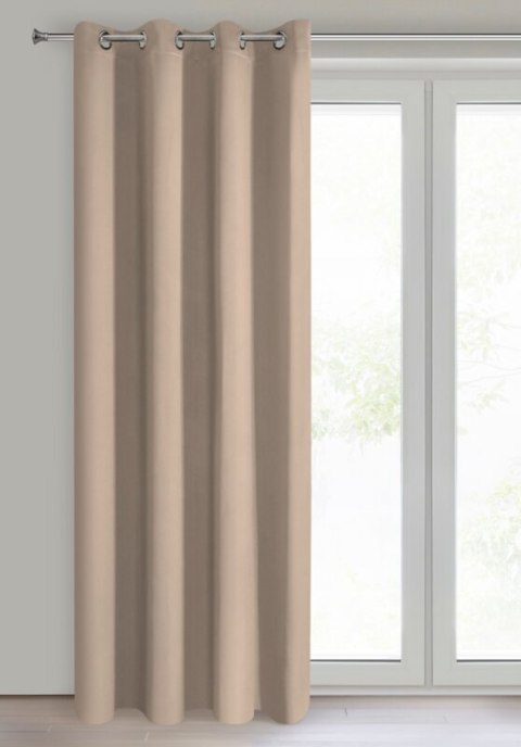 ZASŁONA GOTOWA LOGAN 135 X 250 CM BEŻOWY ZASŁONA GOTOWA LOGAN 135 X 250 CM BEŻOWY