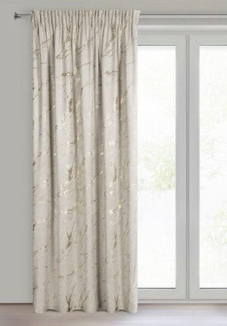 ZASŁONA GOTOWA MOLLY NA TAŚMIE 140 X 270 CM BEŻOWY