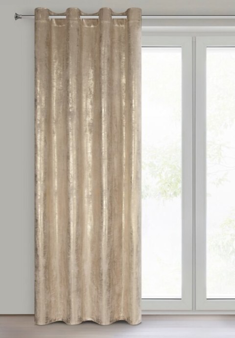 ZASŁONA GOTOWA RENIA 140 X 250 CM BEŻOWY ZASŁONA GOTOWA RENIA 140 X 250 CM BEŻOWY