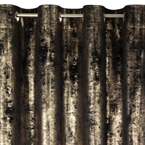 ZASŁONA GOTOWA RENIA 140 X 250 CM CZARNY ZASŁONA GOTOWA RENIA 140 X 250 CM CZARNY