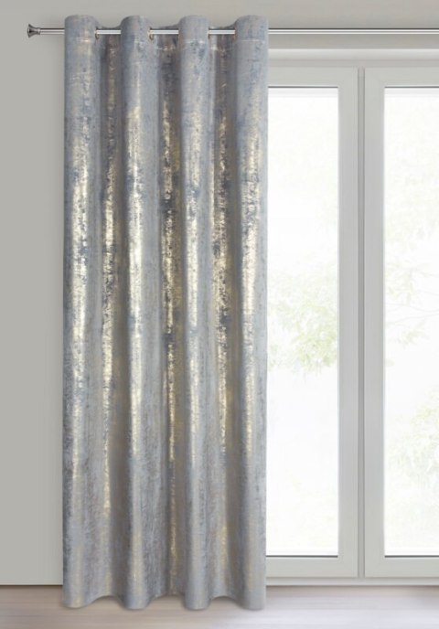 ZASŁONA GOTOWA RENIA 140 X 250 CM SREBRNY ZASŁONA GOTOWA RENIA 140 X 250 CM SREBRNY