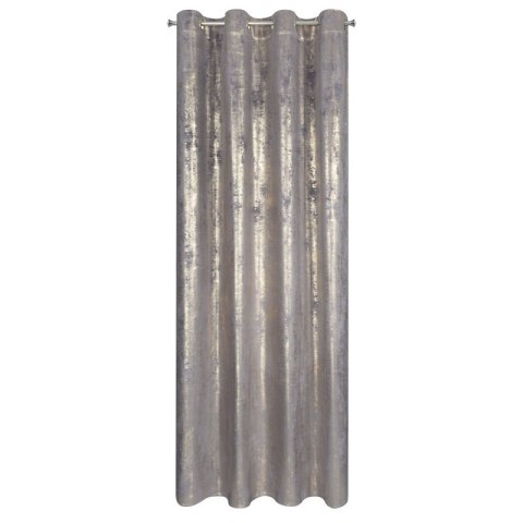 ZASŁONA GOTOWA RENIA 140 X 250 CM STALOWY ZASŁONA GOTOWA RENIA 140 X 250 CM STALOWY