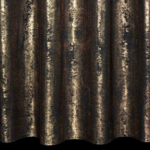 ZASŁONA GOTOWA RENIA NA TAŚMIE 140 X 270 CM CZARNY ZASŁONA GOTOWA RENIA NA TAŚMIE 140 X 270 CM CZARNY