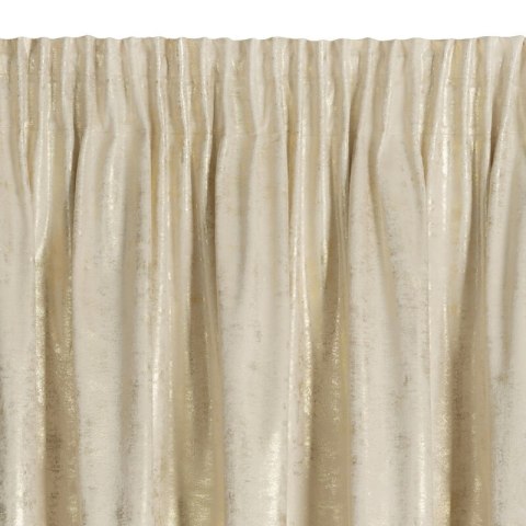 ZASŁONA GOTOWA RENIA NA TAŚMIE 140 X 270 CM JASNOBEŻOWY