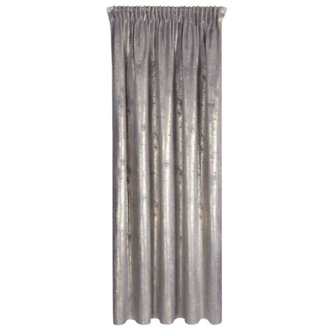 ZASŁONA GOTOWA RENIA NA TAŚMIE 140 X 270 CM STALOWY ZASŁONA GOTOWA RENIA NA TAŚMIE 140 X 270 CM STALOWY
