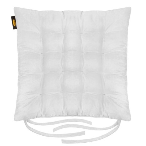 PODUSZKA NA KRZESŁO "ADA" 40 X 40 X 6 CM BIAŁY PODUSZKA NA KRZESŁO "ADA" 40 X 40 X 6 CM BIAŁY